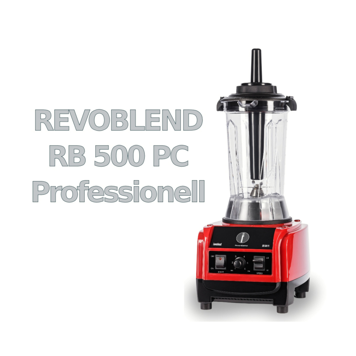 Neues Modell: Revoblend RB 500 PC Rubinrot