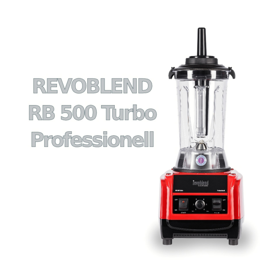 Revoblend RB 500 Turbo Professionell Rot