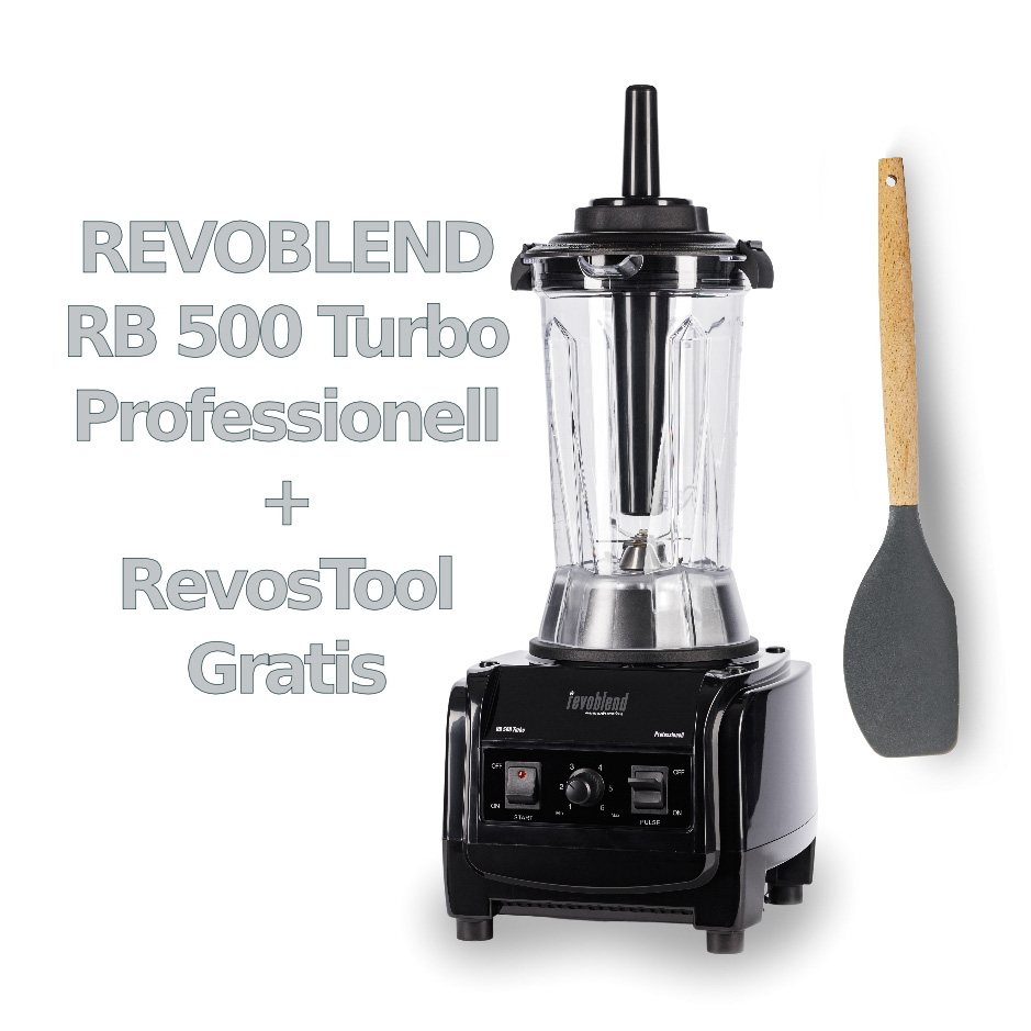 Revoblend RB 500 Turbo Professionell Schwarz + RevosTool
