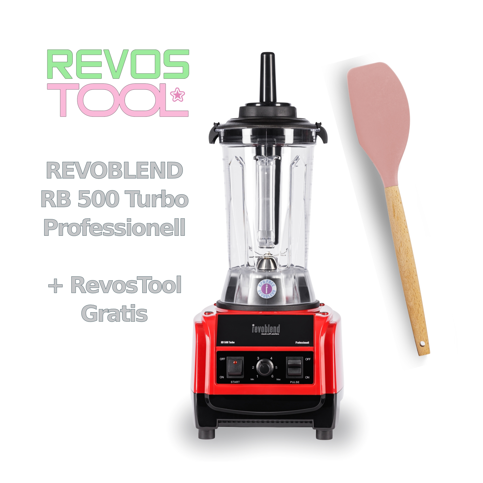 Revoblend RB 500 Turbo Professionell + RevosTool Gratis